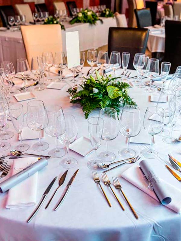 detalle mesa banquetes